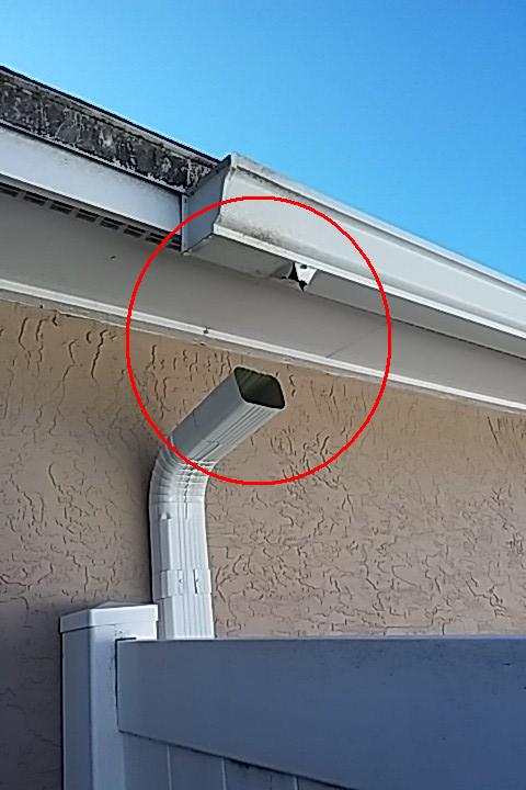 Home inspection photo Panama City Beach Florida
