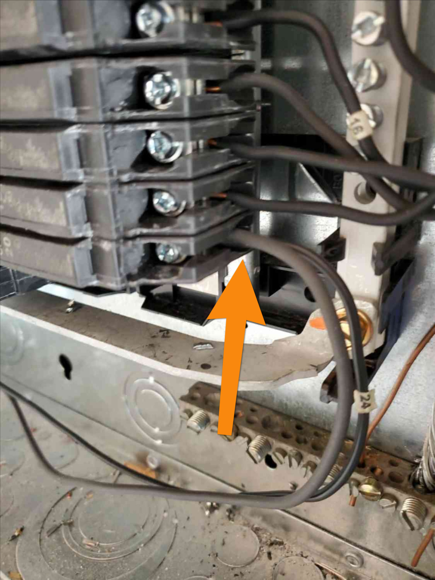 Home inspection photo Panama City Beach Florida